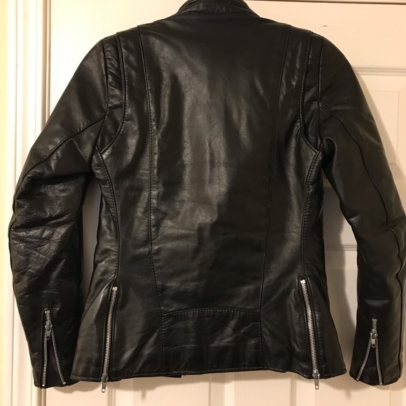 Leather Moto jacket - Picture 3 of 8